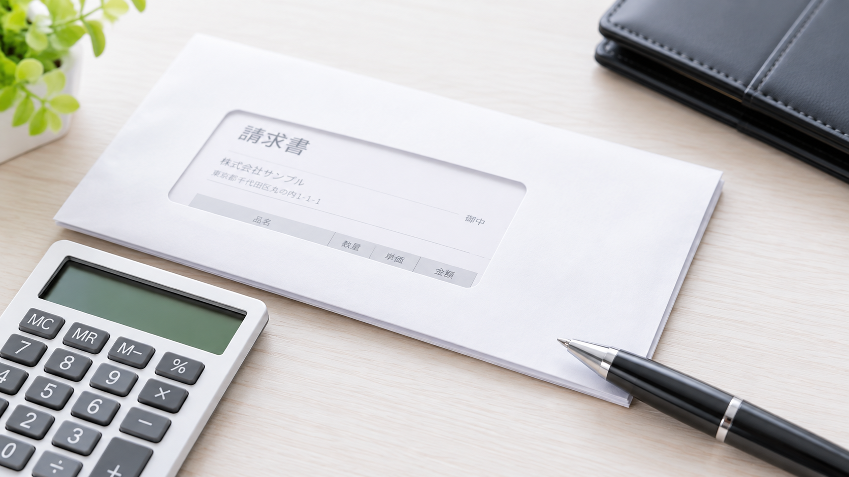 請求書のイメージ