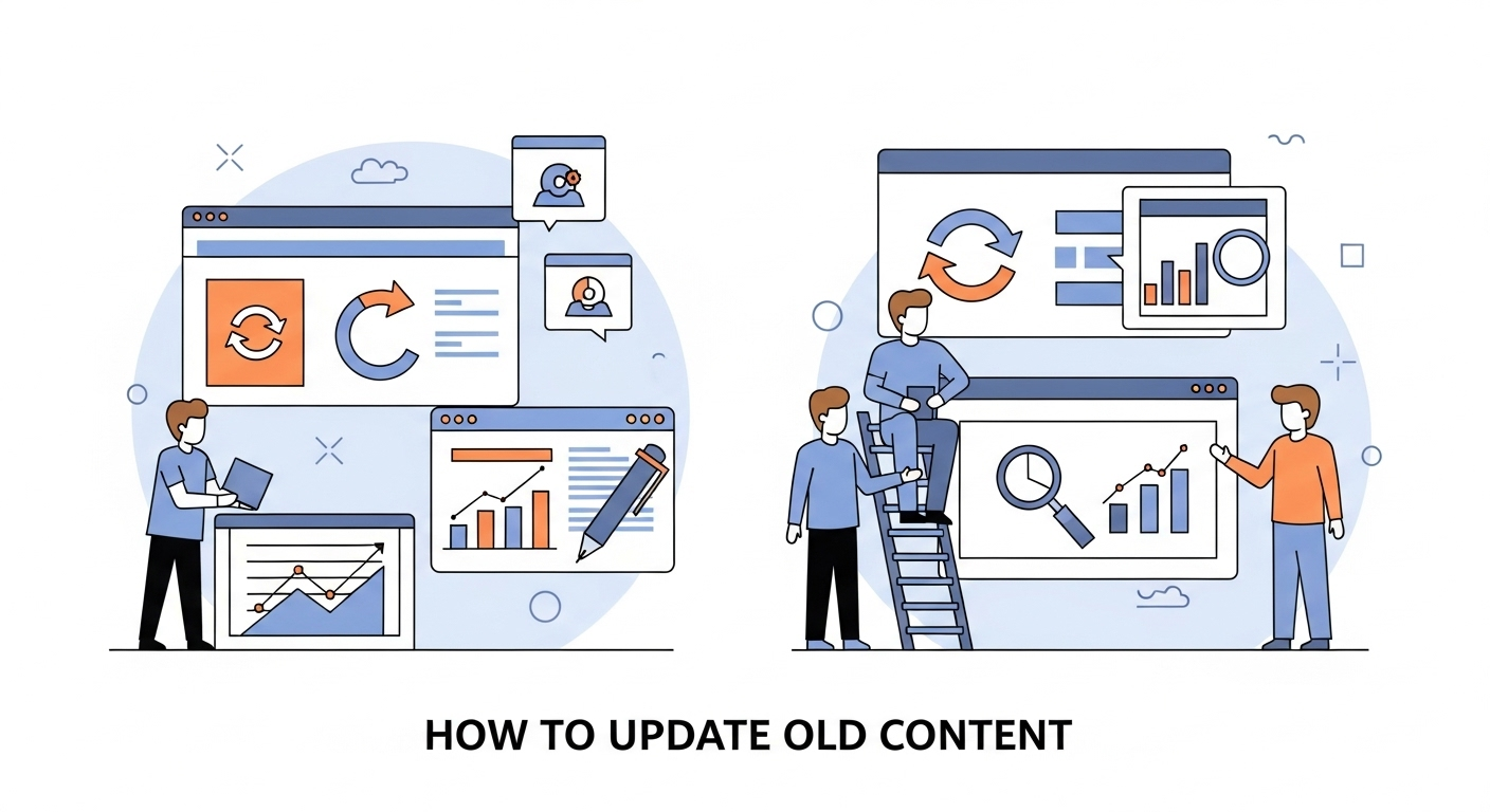 古いコンテンツの更新方法